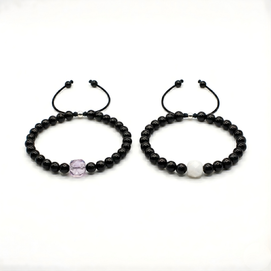 Atelier Intencji: DUETTO No.6 – Zestaw Bransoletek Przyjaźni (2 szt.)