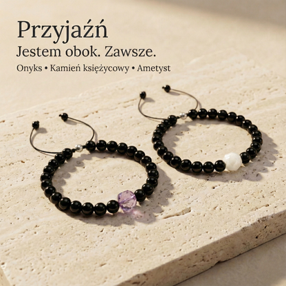 Atelier Intencji: DUETTO No.6 – Zestaw Bransoletek Przyjaźni (2 szt.)